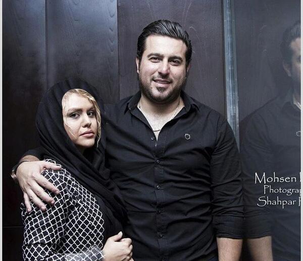 عکس ساغر عزیزی همسر حسین رفیعی