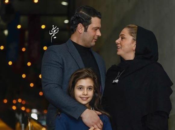 عکس پژمان بازغی همسرش
