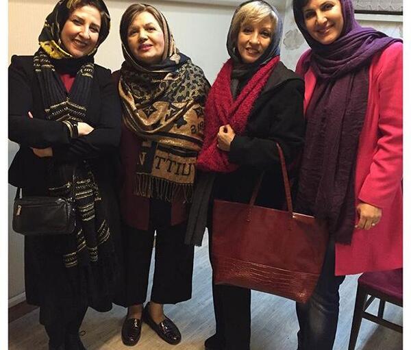 عکس فاطمه گودرزی و مرجانه گلچین