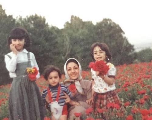 عکس مادر هانیه توسلی