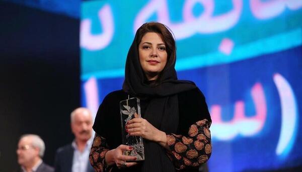 عکس طناز طباطبایی در جشنواره ی فیلم فجر