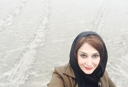 عکس سیما مطلبی و همسرش