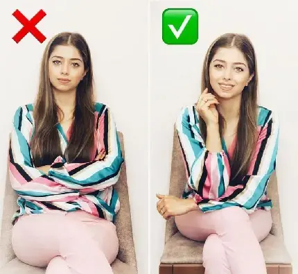عکس حالت نشسته