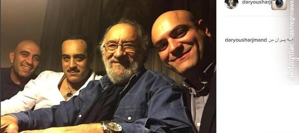 عکس پسران داریوش ارجمند