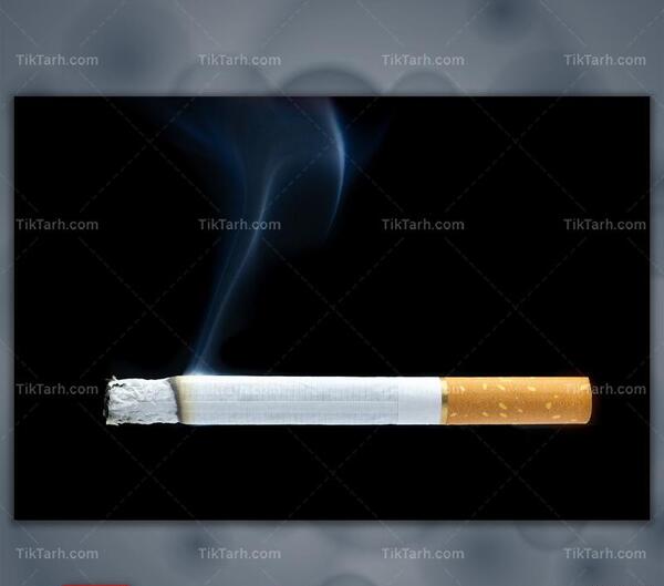 عکس فتوشاپ سیگار