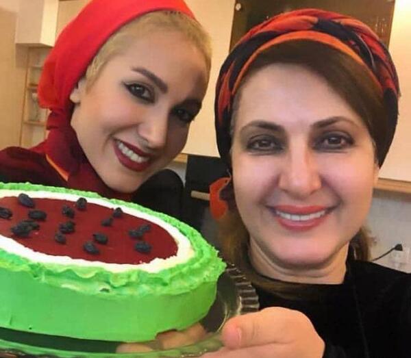 عکس بی حجابی فاطمه گودرزی