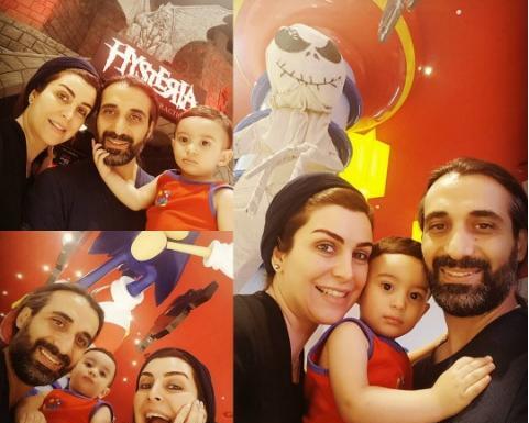 عکس شاهد احمدلو و ماهچهره خلیلی