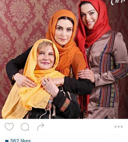 عکس شاهد احمدلو و ماهچهره خلیلی