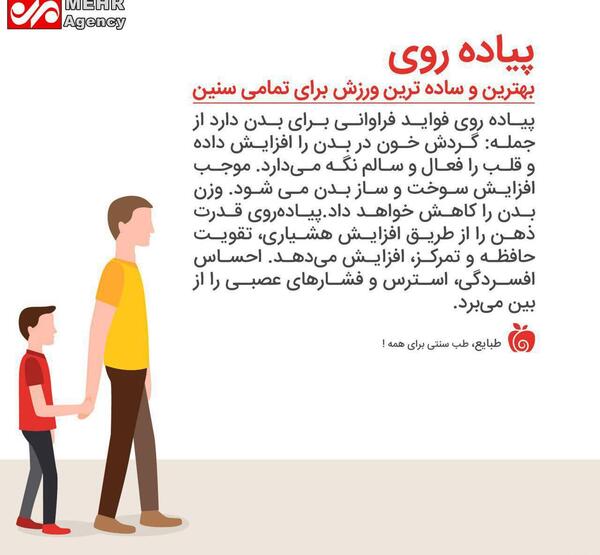 عکس در مورد فواید پیاده روی