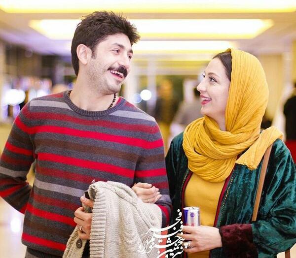 عکس حدیث میرامینی و همسرش جدید