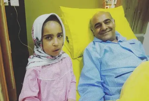 عکس سیاوش چراغی پور و همسرش