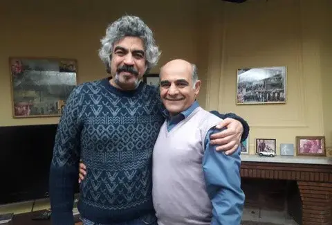 عکس سیاوش چراغی پور و همسرش