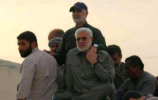 عکس سردار سلیمانی لحظه ترور