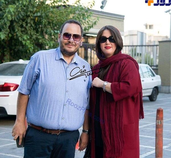 دانلود عکس رضا داوودنژاد و همسرش