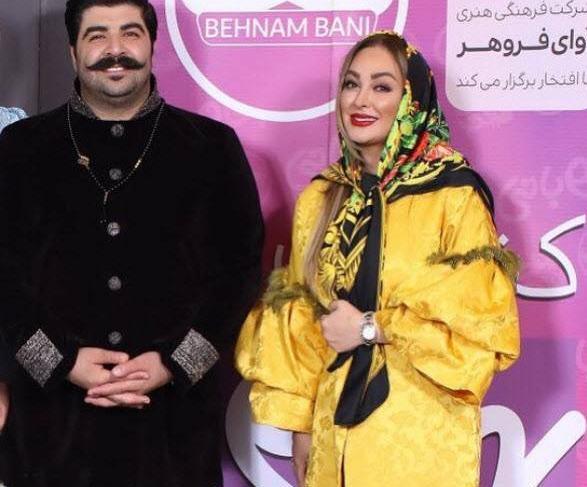 عکس الهام حمیدی وخانواده اش