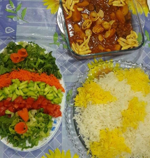عکس غذا قیمه
