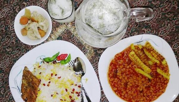 عکس غذا قیمه