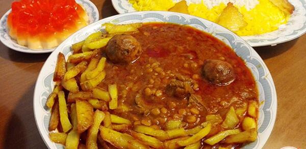 عکس غذا قیمه