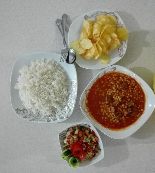 عکس غذا قیمه