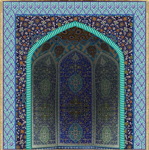 عکس محراب کاشی