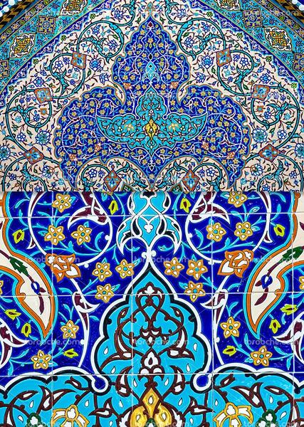 عکس محراب کاشی