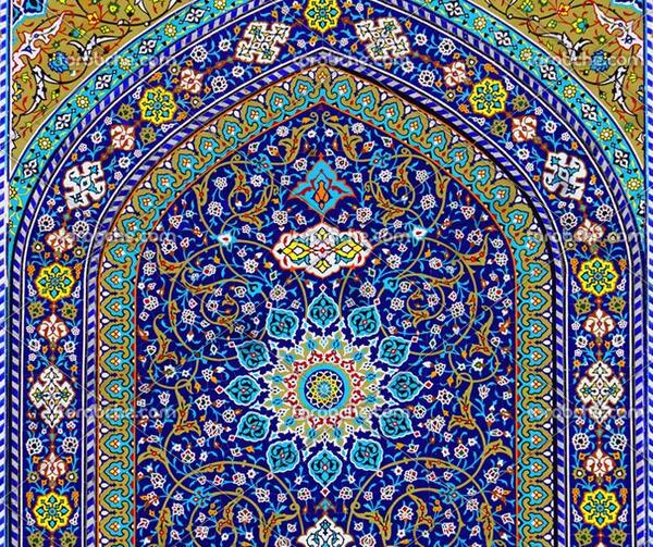 عکس محراب کاشی