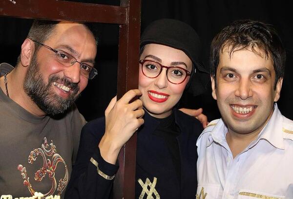 عکس عباس جمشیدی فر و همسر