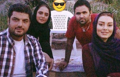 عکسهای سام درخشانی و نرگس محمدی