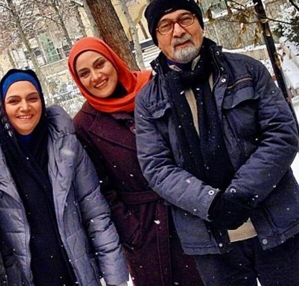 عکس شبنم مقدمی و دخترش