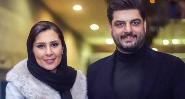 عکس لو رفته سام درخشانی و همسرش