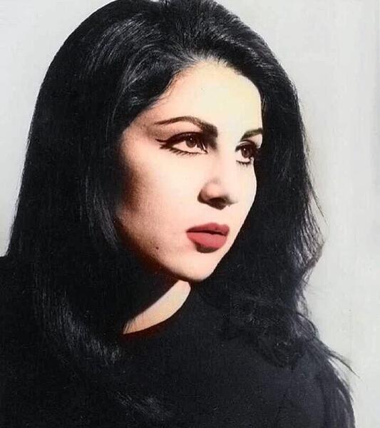 عکس جوانی فریبا خاتمی