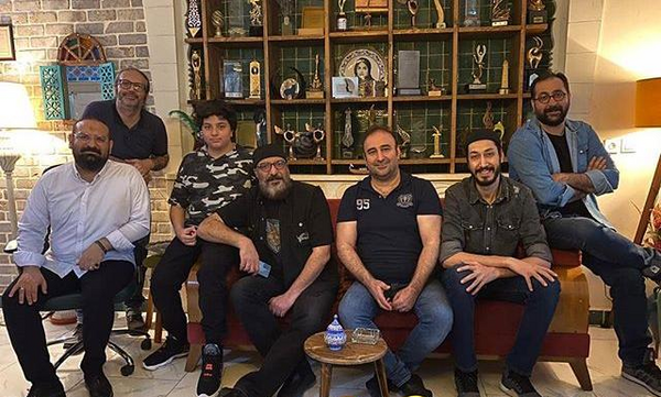 عکس بهرام افشاری در دورهمی