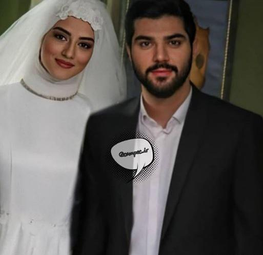عکس عروسی ساعد سهیلی و گلوریا هاردی