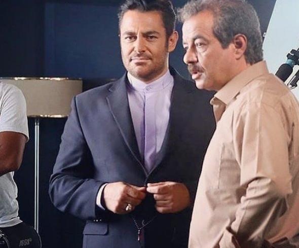 عکس سعید آقاخانی و همسرش