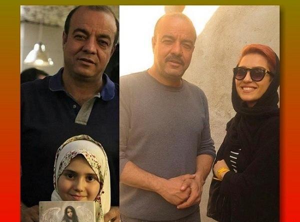 عکس سعید آقاخانی و همسرش