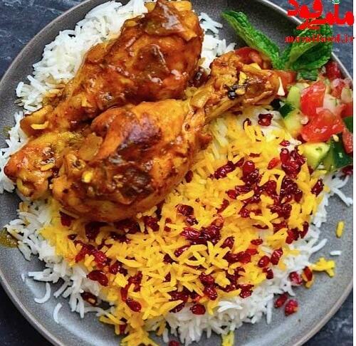 عکس زرشک پلوی خانگی