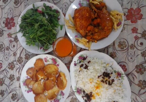 عکس زرشک پلوی خانگی
