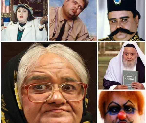 عکس های گریم زنانه اکبر عبدی