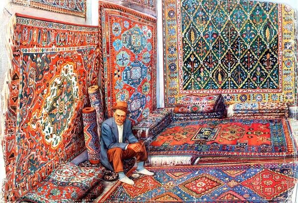 عکس فرش فروشی