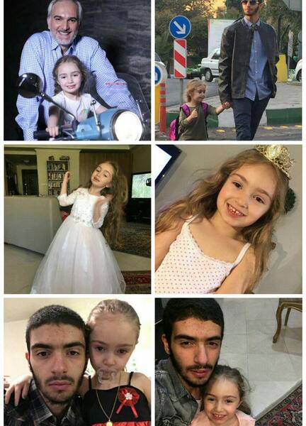 عکسهای دختر بیژن بنفشه خواه