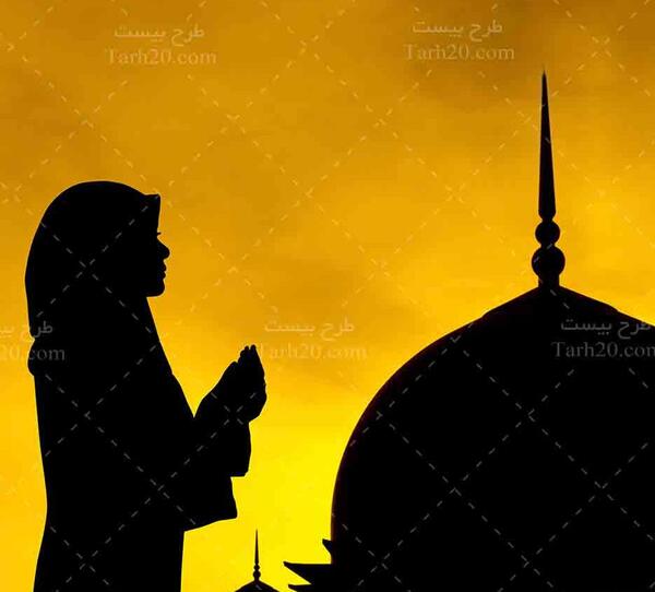 عکس در حال دعا
