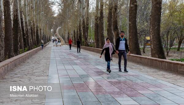 عکس پیاده روی کرج