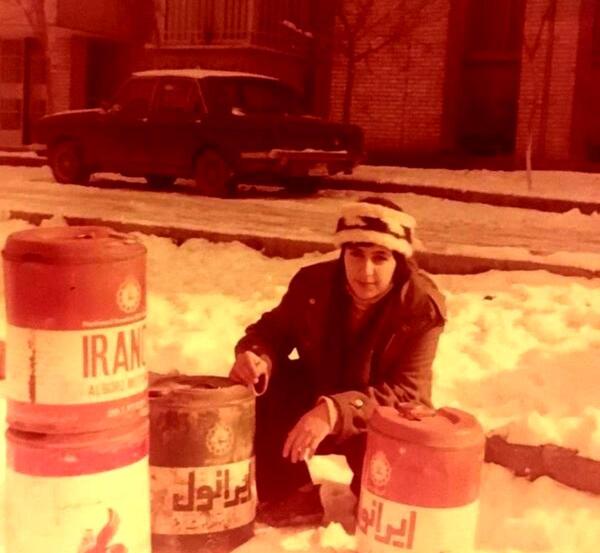 عکس شهره لرستانی در جوانی