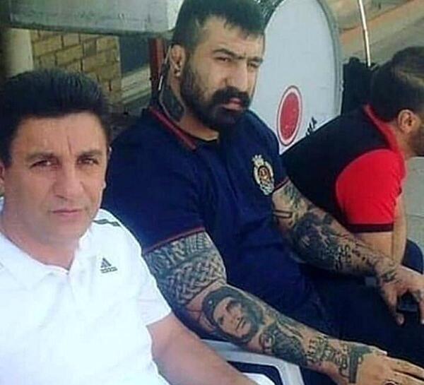 عکس وحید مرادی و هلیا