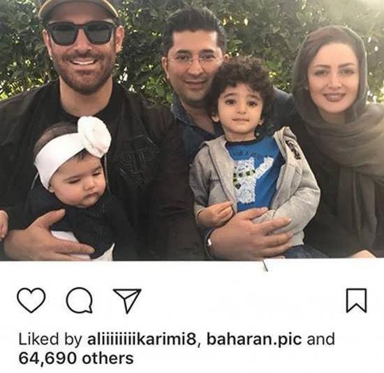 عکس شیلا خداداد با خانواده