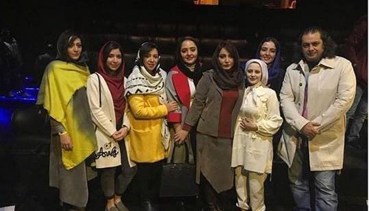 عکس الناز حبیبی با نیما شعبان نژاد