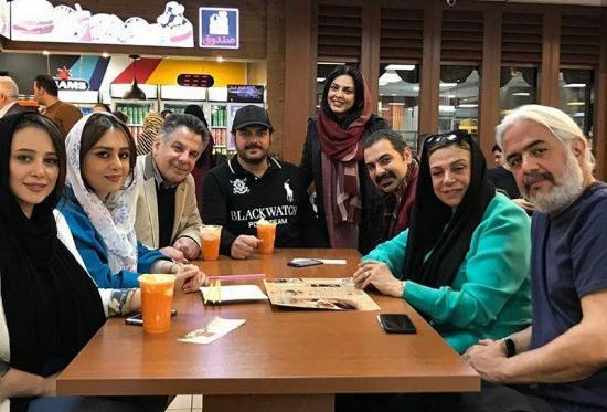 عکس الناز حبیبی در کیش