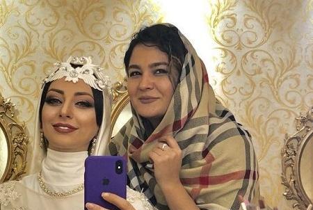 عکس عروسی نفیسه روشن