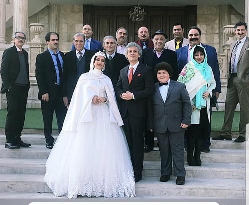 عکس عروسی نفیسه روشن