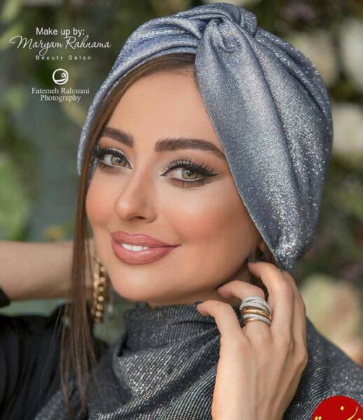 عکس عروسی نفیسه روشن
